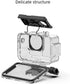 Waterproof Case for DJI Osmo Action 3/4 Camera Accessories, Underwater 45M Protective Shell Housing