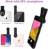 Phone Camera Lens Kit, 6 Lenses + LED Light + Remote Shutter + Tripod for iPhone & Android