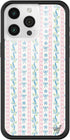 Wildflower Cases - Compatible with iPhone 15 Pro Max | Protective Black Bumper,