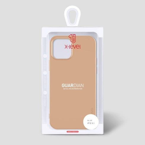 X-level Slim Fit Case for iPhone 13 Pro Max, Ultra-Thin Guardian Series, Soft TPU Matte Finish, Gold