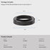 Haoge Metal Lens Hood for Nikon NIKKOR Z 40mm f/2, Z 28mm f/2.8, Compatible with 52mm Filters