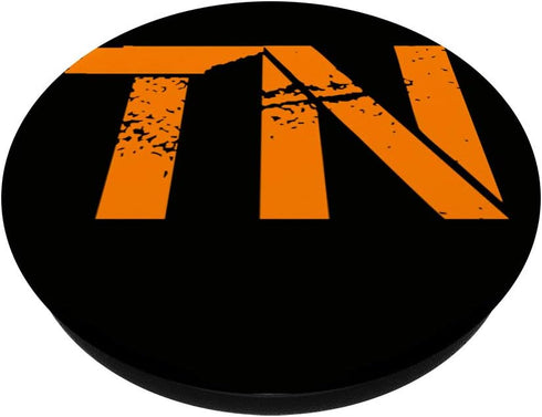 Tennessee Bold TN State Orange Silhouette Fan Vintage Gift PopSockets PopGrip: Swappable Grip for Phones & Tablets