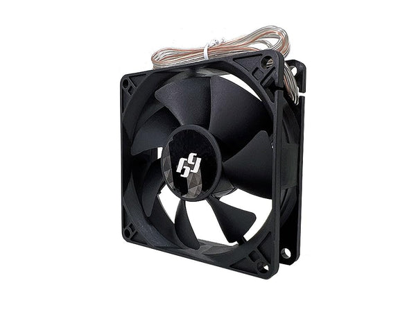 Bgears b-Blaster 80mm High Speed Fan, 2 Ball Bearing, Extreme Airflow, Black