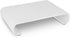 Navaris Wood Monitor Stand Riser, Computer Desk Organizer, Wooden Mount Display for PC, TV Screen, Notebook, Laptop -