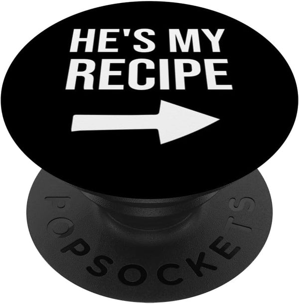 My Recipe My Ingredient - Funny Couple Matching PopSockets Standard PopGrip
