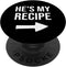 My Recipe My Ingredient - Funny Couple Matching PopSockets Standard PopGrip