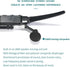 Stereo Bluetooth 5.0 UV Protection Sunglasses, Hands-Free Calling, Polarized Lenses, Connect with Mobile Phones and