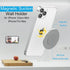 Sticky Magnetic Wall Holder for iPhone Magsafe, Wall Mount, Cradle for iPhone 15/14 / 13/12, pro, Mini, Pro Max, Pack of 2, with Command Strip Adhesives