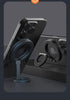 BONTOUJOUR 16/15/14/13/12/ Magnetic Ring Holder for MagSafe Dual-Side Magnetic, Removable Gym Phone Grip with Kickstand