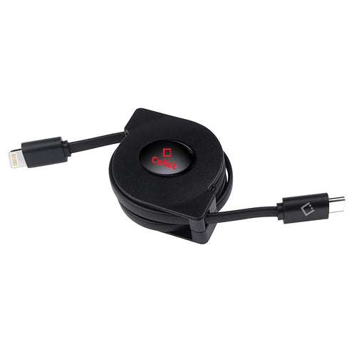 Retractable Lightning to USB-C Charging Cord Compatible with iPhone 14 Pro, 14 Pro Max, 14 Plus, 13, 12, 11, iPad