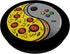 Yin Yang Pizza Video Game Controller PopSockets Standard PopGrip - Food Gaming for Boys Men