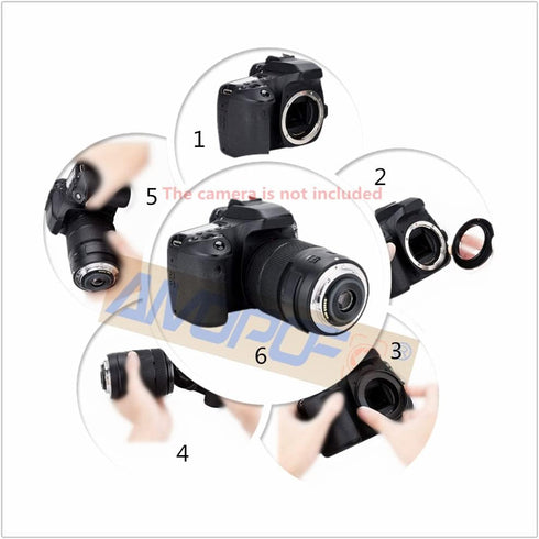 49mm Macro Lens Reverse Ring Compatible with Nik-F D1, D1H, D4, D100, D200, D300, D300S, D700, D800, D70, D70S, D3100,