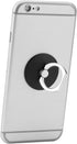 Cell Phone Finger Holder, Universal Ring Grip Stand, 360° Rotation Finger Grip (Black)
