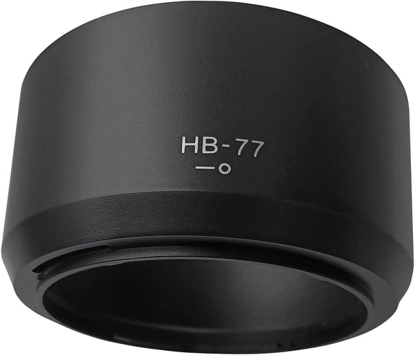 HB-77 Lens Hood Shade for Nikon AF-P DX NIKKOR 70-300mm f/4.5-6.3G ED VR, Black HUIPUXIANG 58mm Lens Hood