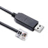 Generic PL2303 RS232 RJ12 6P6C for Synscan Hand Control PC Link Cable USB to for Connecting PC and HC Firmware Updating
