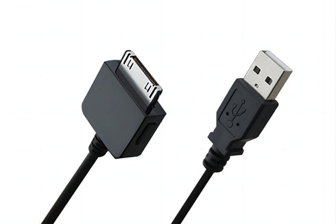 Adhiper Replacement USB Sync Data Transfer Zune Charging Cable for Microsoft Zune (3.3ft, Black)