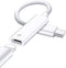 USB C to Lightning Adapter Cable for iPhone 15 Plus 15 Pro Max, 27W PD Fast Charging & Data Transfer Converter Cable
