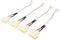 RED WOLF Door Speaker Wiring Harness Adapter for VW Volkswagen 1999-2019 Golf/Beetle/Passat, 4 PCS