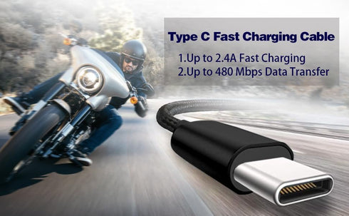 MATEIN 15ft USB C Cable - Extra Long Type C Fast Charging Cable, Nylon Braided, Compatible with Samsung & LG