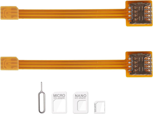 PinQiongZhe Nano SIM to Micro SIM Card Extension Cable Cell Phone Card Slot