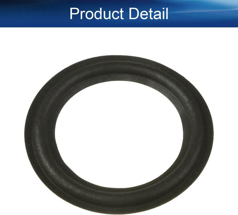 Heyiarbeit 5 Inch Speaker Foam Edge Surround Rings, Replacement Parts for Speaker Repair or DIY (4pcs)