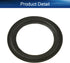 Heyiarbeit 5 Inch Speaker Foam Edge Surround Rings, Replacement Parts for Speaker Repair or DIY (4pcs)