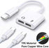 USB C Adapter for Headphones 2-in-1, USB C to Dual Headphone and Charger Adapter Splitter for MacBook Pro.