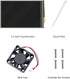 CUQI 3.5 Inch 5, 480 320 60 3/4/5 Touchscreen for Raspberry Pi x Pixel FPS Mini Monitor with Stylus and Mini Fan