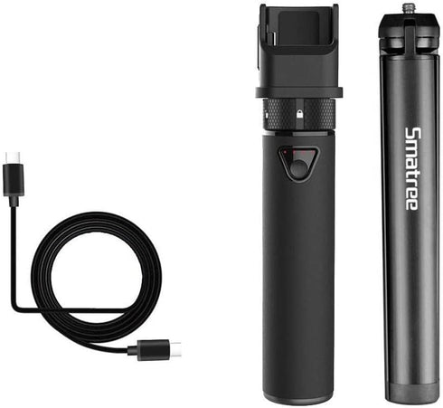 Smatree Extension Rod Power Stick, 5000mAh Portable Power Bank with Tripod for DJI Osmo Pocket 2