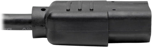 Tripp Lite Standard Computer Power Cord 10A, 18AWG (NEMA 5-15P to IEC-320-C13) 6-ft (P006-006)