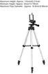Hilitand Phone Tripod Stand, Cell Phone Selfie Stick Tripod with Phone Holder, Compact Size Extendable Aluminum Travel