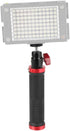 CAMVATE Rubber Hand Grip with 1/4" Ball Head Mount - Photographic Accessory (Red) - 2257