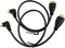 Seadream 2Pack 1.64 Feet 50CM 90 Degree Angle Micro HDMI Male to HDMI