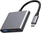 USB C to HDMI Multi-Port Adapter, Digital AV Adapter with 4K HDMI & USB 3.0 & 87W Type C