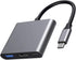 USB C to HDMI Multi-Port Adapter, Digital AV Adapter with 4K HDMI & USB 3.0 & 87W Type C