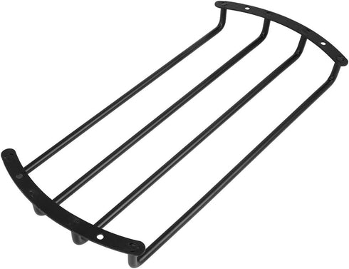 X AUTOHAUX 2pcs 12 Inch Car Bar Grille, Metal Black Subwoofer Grill Speaker Cover Protector Guard