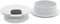 2pcs 2 Inch Desk Wire Cord Cable Grommets Hole Cover for Office PC Desk Organizer (White)
