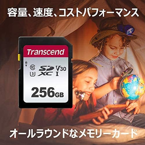 Transcend TS256GSDC300S-E 256GB SDXC UHS-I U3 Memory Card