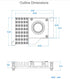 Active Cooler for Raspberry Pi 5, Temperature-Controlled Blower Fan with Aluminum Heatsink and Thermal Pad (No Pi