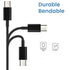 GTRXHIJV 17 16 15 14 13 12Pro Max,S25 S24 S23 S22, USB C to USB C Cable, Fast Charging Cable, Type C Charging Cables