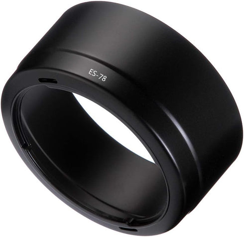 Bayonet Mount Lens Hood Shade Replacement for Canon ES-78 fit for Canon EF 50mm f/1.2L USM Camera Lens