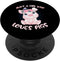 Funny Just A Girl Who Loves Pigs Cute Little Pig PopGrip Standard PopSockets