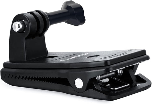 Sametop Quick Clip Mount for Backpack, Compatible with GoPro Hero 13, 12, 11, 10, 9, 8, 7, 6, 5, 4, Session, 3+, 3, 2,