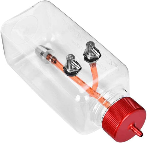 Lsaardth Airplane(300ml 15-26CC RC Fuel Tank -Remote Control Model Accessory Parts Transparent Plastic Fuel Tank for RC