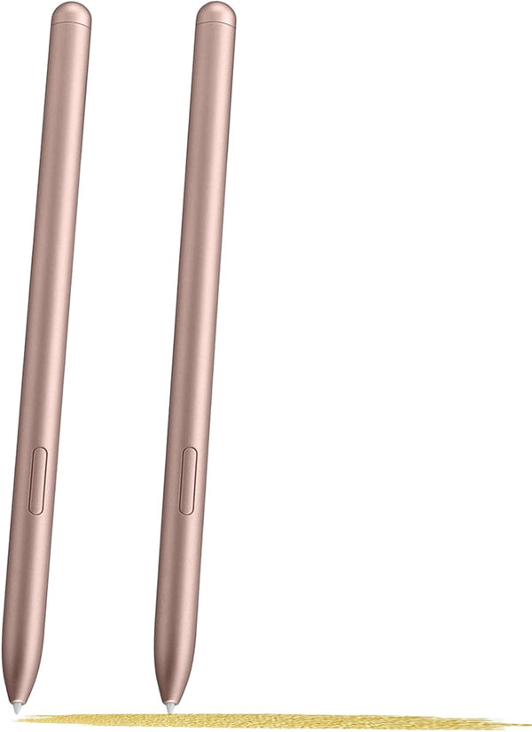 2 Pack Galaxy Tab S7 S Pen Replacement, Compatible with Samsung Galaxy Tab S7 Ultra/S7/S7 Plus, Gold
