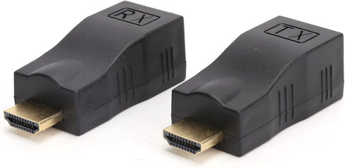 RJ45 Adapter Extender, Network Connector Ethernet Cat5e Cat6 Extender for HDTV, DVD, Monitor, Projector