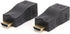 RJ45 Adapter Extender, Network Connector Ethernet Cat5e Cat6 Extender for HDTV, DVD, Monitor, Projector