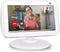 Adjustable Stand for Echo Show 5 (1st Gen and 2nd Gen) | Magnetic, Swivel, Tilt Accessory for Alexa | White