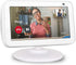 Adjustable Stand for Echo Show 5 (1st Gen and 2nd Gen) | Magnetic, Swivel, Tilt Accessory for Alexa | White