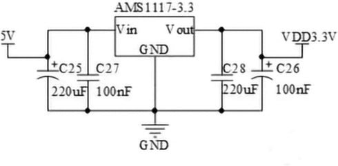 Oiyagai 10pcs AMS1117-3.3V Power Supply Module Voltage Regulator DC-DC 4.5V-7V to 3.3V